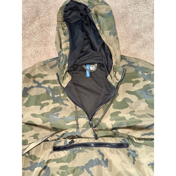 Camo Anorak Pullover – H&M Men’s Windbreaker Jacket, Size Medium - Streetwear - Picture 4 of 12